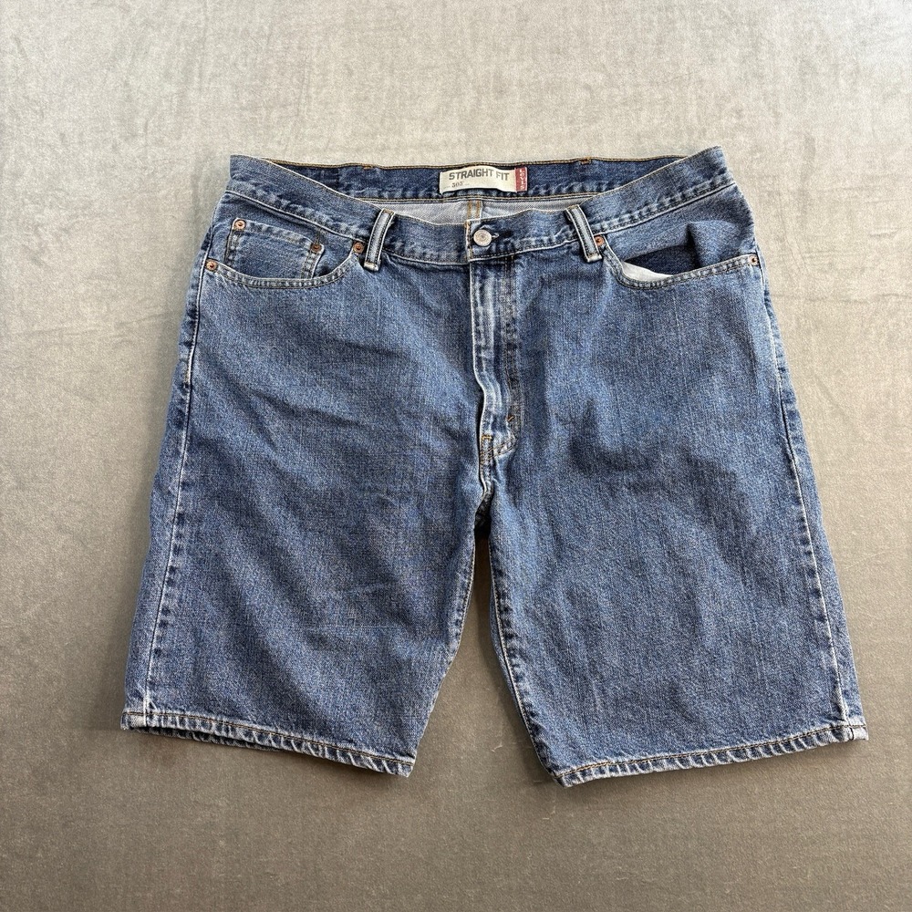Vintage Y2K Levis 505‎ Denim Jean Shorts Jorts Adult size 38